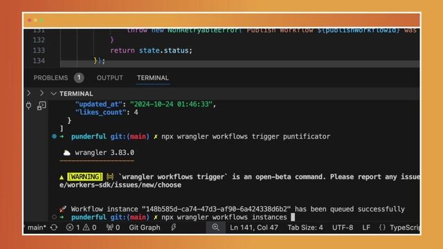 Npx wrangler workflow instances